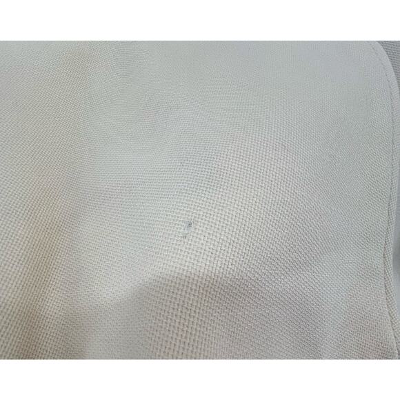 Vintage Valentino Miss V Coat Womens 12 /46 Cream Pleated Front Pockets Timeless - Picture 7 of 16